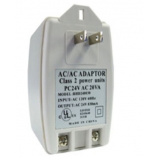 US to AU Power Plug Adapter Converter for CCTV Camera Input AC120V Output AC24V 0.83A